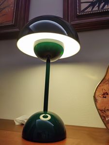 Kabellos Nachttischlampen,LED Tischlampe,Touch Dimmbare kuppelförmige Tischleuchte,3 Lichtfarben Pilzlampe,Schreibtischlampe,Dekotischlampe,Weiß Kunden-Foto 3