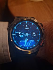 Inteligentné hodinky K52, športové hodinky, 1,39-palcový dotykový IPS displej, fitness tracker, Bluetooth 5.0, meranie srdcovej frekvencie, spánku, zdravotného stavu, športových aktivít atď., oranžové Fotografia od zákazníka č. 3
