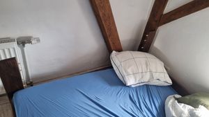 Bett Laura 140x200 cm, Eiche. Matratze: ohne Matratze, Lattenrost: mit Lattenrost. Kunden-Foto 2