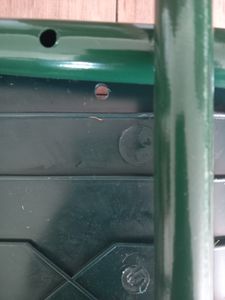 2-Rad-Schubkarre 100 Liter 160 kg Tragkraft verzinkter Stahl PolyurethanVollgummirad auf Stahlfelge Bauschubkarre Kunden-Foto 2