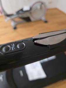 Motorisiertes Laufband mit LCD-Display Elektrisches Fitnessgerät Heimtrainer App Kunden-Foto 3
