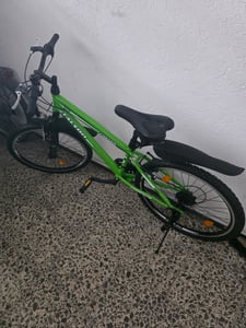 26 Zoll MTB mit Beleuchtung und SHIMANO Fahrrad 21-Gang Gelb Kunden-Foto 6