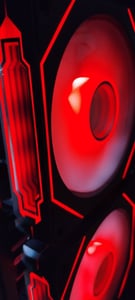 BROONBEE A-3607 Gaming PC-Gehäuse Midi-Tower Schwarz, Mesh-Front, Tempered Glass, Micro-ATX/ATX/E-ATX, GPU bis 330 mm, 8x 120 mm Lüfterplätze, USB 3.0 Kunden-Foto 5