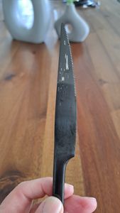 Echtwerk Tafelbesteck 'AVELINO' 68tlg - Black Edition, Farbe:Schwarz Kunden-Foto 1