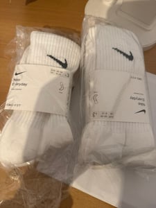 Nike Herren Trainingssocken Socken weiß Sport Pg=6 Paar Gr. 42-46 US 8-11 L Kunden-Foto 3