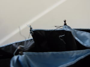 Regenschirm, Taschenschirm Auf-Zu-Automatik, Regenschirm Sturmfest, 210T Teflon-Beschichtung, lLeicht, Stark, für Herren und Damen (Himmelblau) Kunden-Foto 4