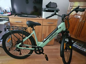HillMiles E Bike, City E-Bike & E-Hollandrad mit 36V 13Ah Akku bis zu 80-100km, SHIMANO 7-Gang, 250W Motor&25km/h, MileCity1 Kunden-Foto 26