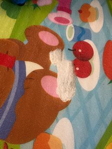 Aga4Kids Kinder Spielmatte 150x180 cm MR105  Krabbelmatte, Spielmatte doppelseitig, Spielunterlage ,Spielteppich, Spielteppich für Kinder Kunden-Foto 1