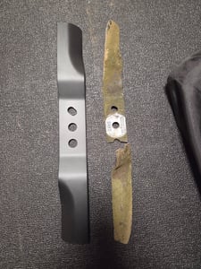 40 CM Rasenmähermesser für FPLM132H-6 (FPLM 132 H-6) Kunden-Foto 1