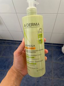 A-Derma Gel Exomega Control Gel Lavant Émollient 2in1 Foto del cliente 1