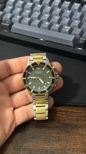 Herrenuhr EMPORIO ARMANI AR11360 aus Edelstahl, sportlich. Kunden-Foto 6