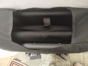 Juskys Bollerwagen 100 kg Tragkraft - Outdoor Transportwagen faltbar - Schwarz Kunden-Foto 4