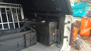 VEVOR LKW Staubox Staukasten Anhänger Deichsel 25L Kapazität Werkzeugkasten 34kg Kunden-Foto 1