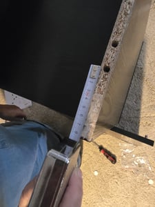 sweeek - Nachttisch mit Rattangeflecht - Seladon Grün Kunden-Foto 1