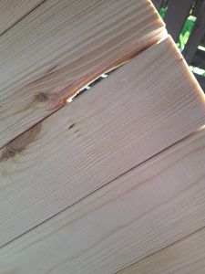 4iQ Große PINEBOX Kiste aus Holz 100x40x50 cm 200L + Gartenhandschuhe mit Krallen + Gartenschere für Äste 200 mm Kunden-Foto 2