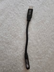 USB-C audio DAC adattatore cavo per cuffie Aux jack da 3,5 mm adatto a Samsung iPhone Foto del cliente 1