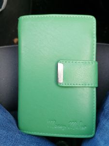 Money Maker RFID Damen Geldbörse Portemonnaie Geldbeutel Damenbörse Leder Rot. Kunden-Foto 1