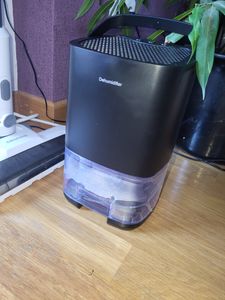 MODFU Elektrischer Luftentfeuchter, 1000 ml, kleiner Luftentfeuchter für den Heimgebrauch, 7 Farben, geeignet für kleine Räume wie Schlafzimmer und Badezimmer Kunden-Foto 1