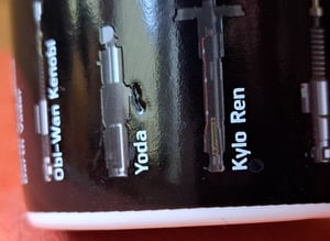 Star Wars sabre laser changement de couleur gobelet 290ml Photo du client 3