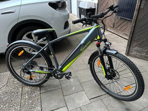 SachsenRAD E-Trekking Mountainbike R8R Flex III mit Gepäckträger, Riemenantrieb, 36V 14,5Ah Akku bis zu 150km Reichweite, Shimano Hydraulische Bremsen Kunden-Foto 1