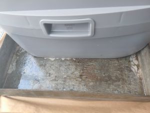 Bestway® LAY-Z-SPA® Energiespar-Whirlpool Cabo HydroJet™ mit App-Steuerung, für 6 Personen 180 x 180 x 71 cm, Kreuzgeflecht-Optik (Eichengrau) Kunden-Foto 2