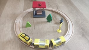 Playtive Spielset City Holz Holzbahn Spiel Kinder Kunden-Foto 1