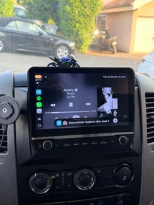 Android Autoradio 10 Zoll 64GB für Benz Sprinter VW Crafter 2009-2016 mit CarPlay & Android Auto Navigation & Bluetooth Kunden-Foto 2