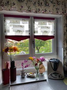 4x Fensterhaken Dekohaken Fensterclip für Fensterdekoration Weiß - Fensterdicke: 10-27mm Kunden-Foto 1