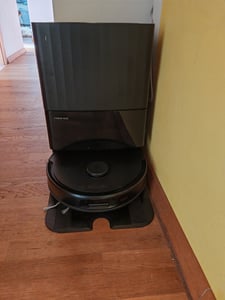 Roborock QV 35A Saugroboter mit Wischfunktion&Hebarem Wischmopp, 8.000pa(Upgrade von Qrevo/Qrevo S/Qrevo plus),Anti-Verfilzungsbürste, All-in-One Dock Kunden-Foto 1