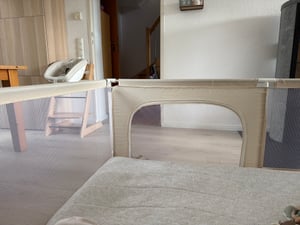 Detský ohrádka pre batoľatá 180 x 200 cm s priedušnou sieťovinou vo vnútornej a vonkajšej časti, taška na prenášanie, detský ohrádka Fotografia od zákazníka č. 1