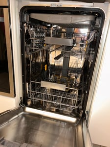 Bauknecht BK6FC11BS7A0X, Freistehend, Single (45 cm breit), Edelstahl, Schwarz, Tasten, 1,3 m Kunden-Foto 1