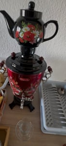 Elektrischer Samowar Imperia schwarz Kunden-Foto 1