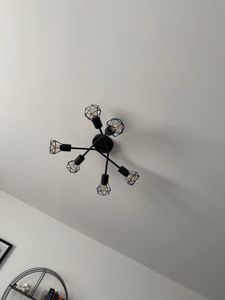 Globo Lighting Deckenleuchte Metall verchromt, 5x E14 Kunden-Foto 1