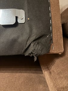 Masseno Narożnik CASONE R-S z funkcją spania i pojemnikiem na pościel Kształt U, Rozkładana sofa, Rogówka - Beżowy, MONOLITH 09 Zdjęcie produktu od klienta nr 8