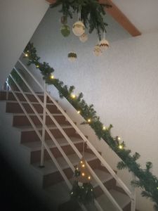 XL LED Tannengirlande Weihnachtsbeleuchtung 540cm mit 70 LED Kunden-Foto 1