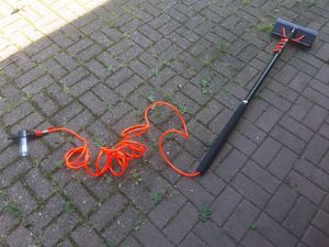Genius Starlyf Telescopic Hydrocleaner Reinigungsbürste Set 6-tlg. (4,6 Meter) für Dächer, Hauswände, Autos, Wohnwagen, Solarpaneele und Fenster Kunden-Foto 1