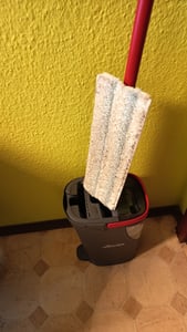 2 Stück für Vileda Wischmopp Ersatzbezug, Bodenwischer Ersatzbezug für alle Bodenarten,Wischbezug Kompatibel für O-Cedar Vileda UltraMax/UltraMaT 2in1 Kunden-Foto 3