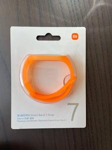 Sleep Tracker Smart Band 7 - Monitoraggio/analisi del sonno, del cuore e delle pulsazioni arancione neon Foto del cliente 1