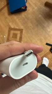 Apple 20W USB-C Power Adapter+ Apple 1m 60W USB-C Ladekabel Ladegerät iPhone 16 15Pro Max Macbook iPad Kunden-Foto 3