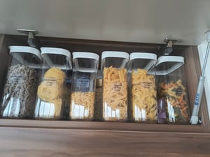 EMSA Optima, Container, Rechteckig, 1,6 l, Transparent, Weiß, Styrol-Methylmethacrylat (MS), Thermoplastisches Elastomer (TPE), 55 °C Kunden-Foto 1