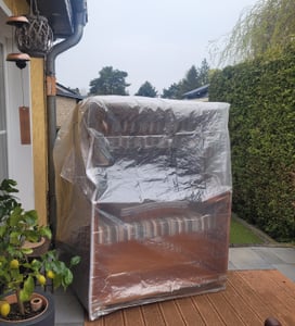 Strandkorb Schutzhaube PVC - Größe M Kunden-Foto 1