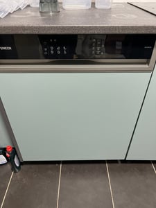 Telefunken Geschirrspüler vollintegrierbar 60 cm, Einbau Spülmaschine, 12 Maßgedecke, 6 Programme, AquaStop, GEV6012D Kunden-Foto 1