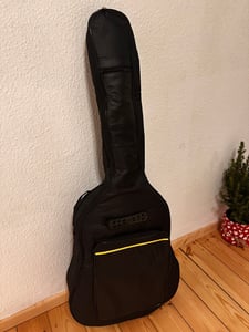 4/4 Gitarrentasche Gigbag, bis 41" bis 105cm, Gitarrenhülle Wasserdichter gepolsterter Gitarrenrucksack Gepolsterte Gitarrentasche Kunden-Foto 1