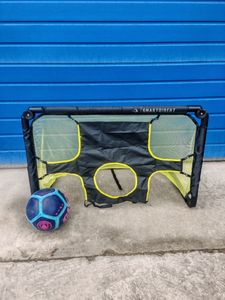 2in1 but de football enfants jardin - but pop-up avec sac et mur de but | Mini but de football pour l'extérieur & l'intérieur, jouets de sport, entraînement de football Photo du client 1