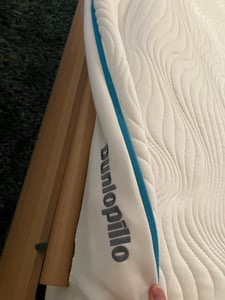 Hochwertiger Doppeltuch Matratzenbezug 90x200 Kernhöhe 21-23cm Ersatzbezug Kunden-Foto 1