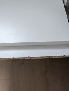 Akord Scaffale In Rovere Sonoma Bianco 80X35X180 Cm Foto del cliente 8