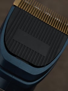 Profi Wasserdicht Haarschneider, Keramik Haarschneidemaschine, Für Herren Haartrimmer Bartschneider,LED-Display Batteriestatusanzeige Kunden-Foto 5