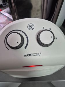 Clatronic Heizlüfter HL 3761 weiß | 2 Heizstufen (1000/2000 W) Kunden-Foto 1