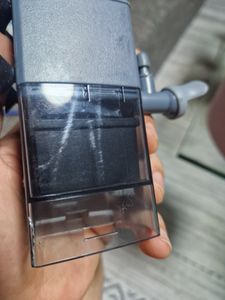 Innenfilter Aquarium Orca 1000 Filter Aquarium Pumpe mit Filter Aquariumpumpe Aquariumfilter Schwammfilter Aktivkohle Filter Filterpumpe mit Zubehör Kunden-Foto 2