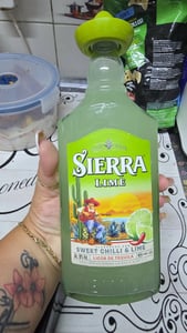 Sierra Lime Licor de Tequila 18% Vol. 0,7l Kunden-Foto 2
